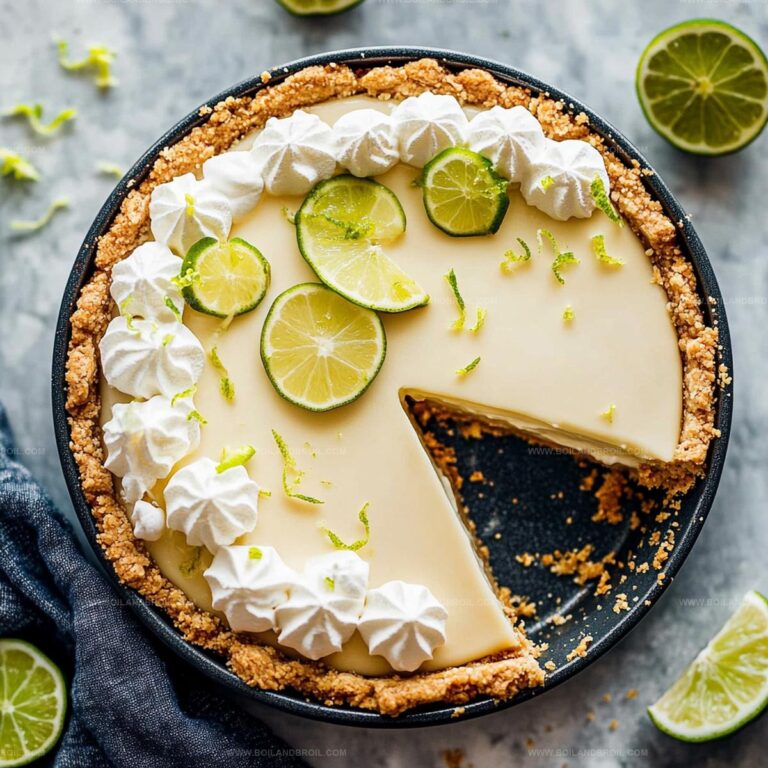 Homemade Key Lime Pie Recipe