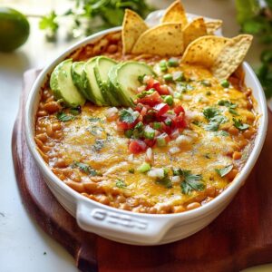 Easy Cheesy Bean Dip Recipe