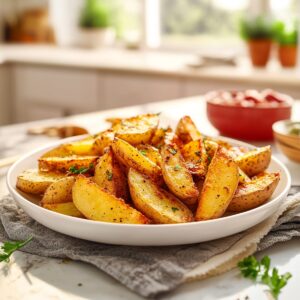 Crispy Oven-Baked Potato Wedges Recipe