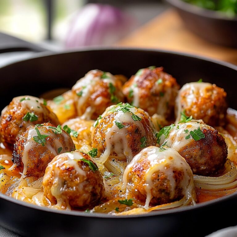 Delicious Homemade Onion Meatballs Recipe