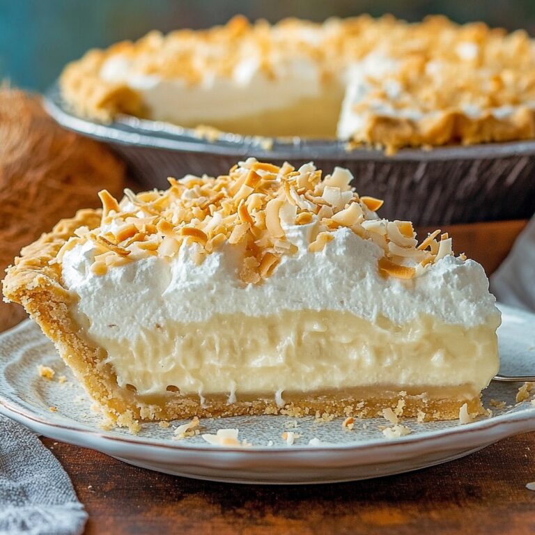 Coconut Cream Pie Recipe