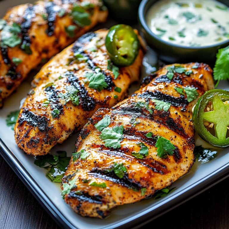 Grilled Jalapeno Popper Chicken Recipe
