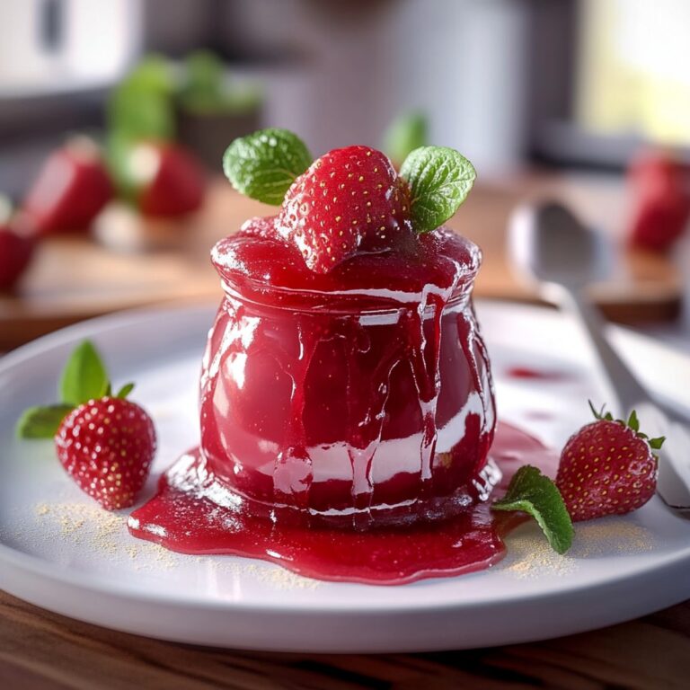 Easy Strawberry Sauce Recipe