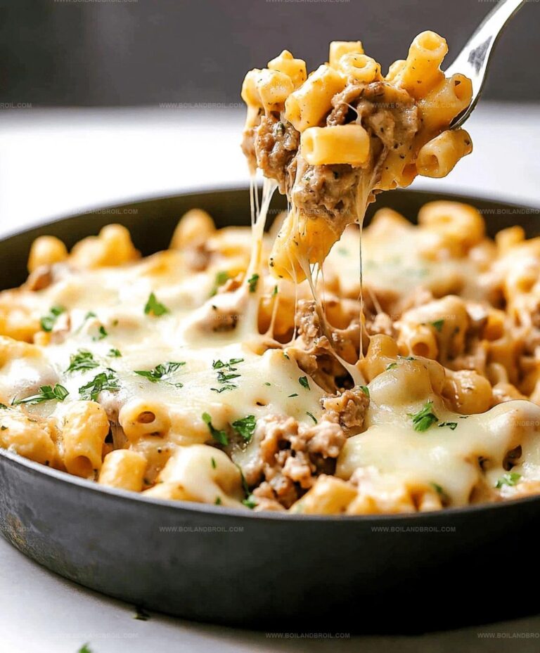 Philly Cheesesteak Pasta Recipe