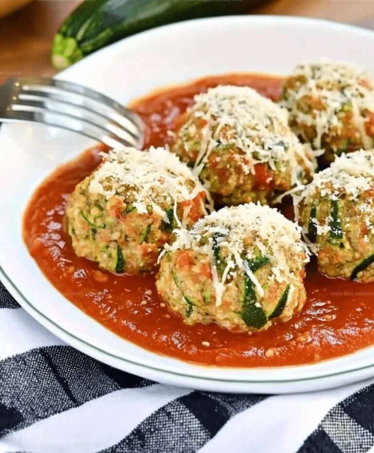 Easy Vegetarian Zucchini Meatballs Recipe