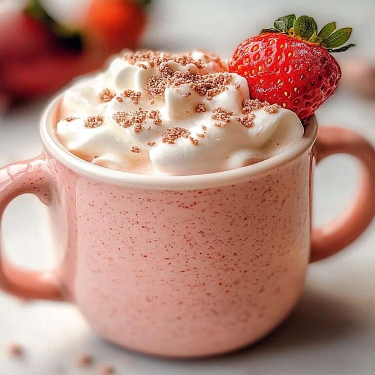 Strawberry Hot Chocolate Recipe