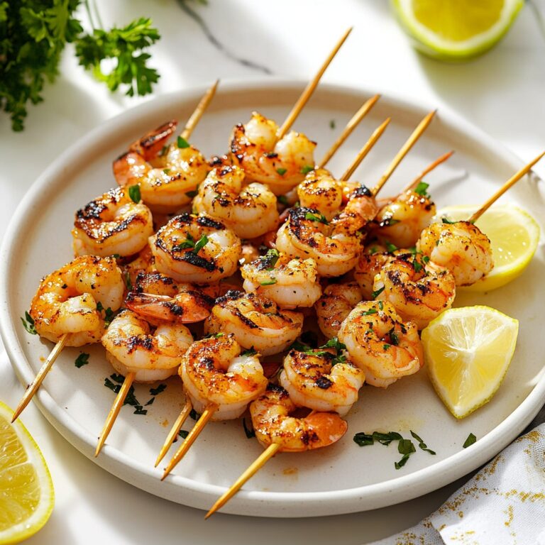 Grilled Shrimp Skewers Made Easy Recipe