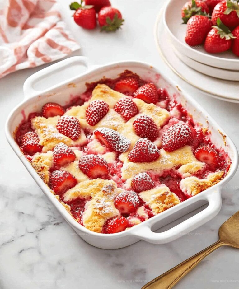 Strawberry Cobbler Recipe