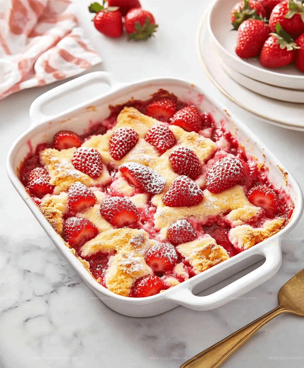 Strawberry Cobbler Recipe