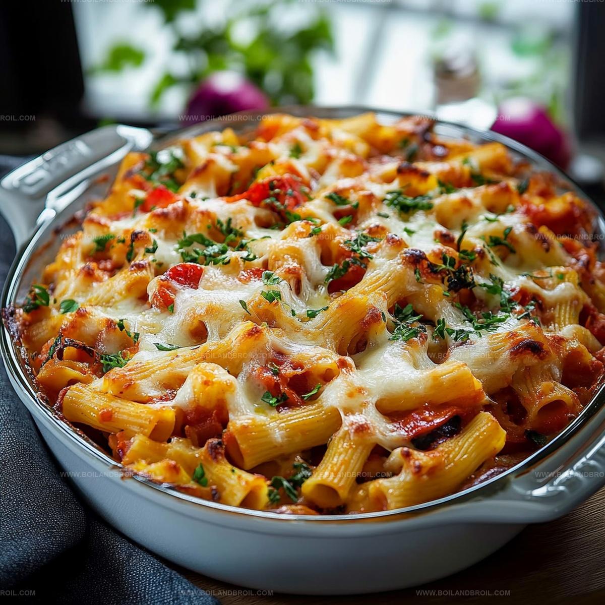 Vegetable Pasta Bake Recipe