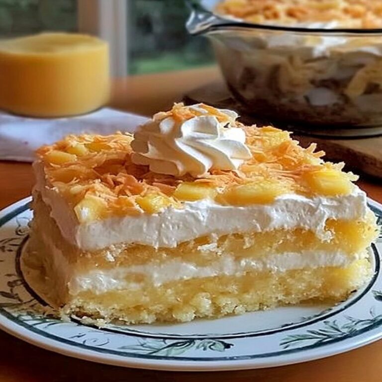 Pineapple Coconut Dream Cake Recipe