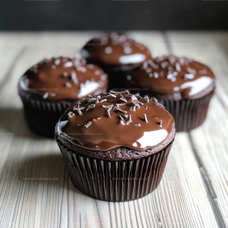Chocolate Ganache Cupcakes Recipe