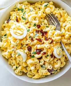 Deviled Egg Macaroni Pasta Salad Recipe