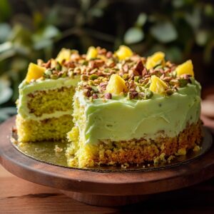 Pistachio Pineapple Cake Recipe