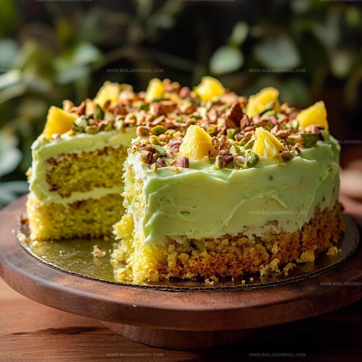Pistachio Pineapple Cake Recipe
