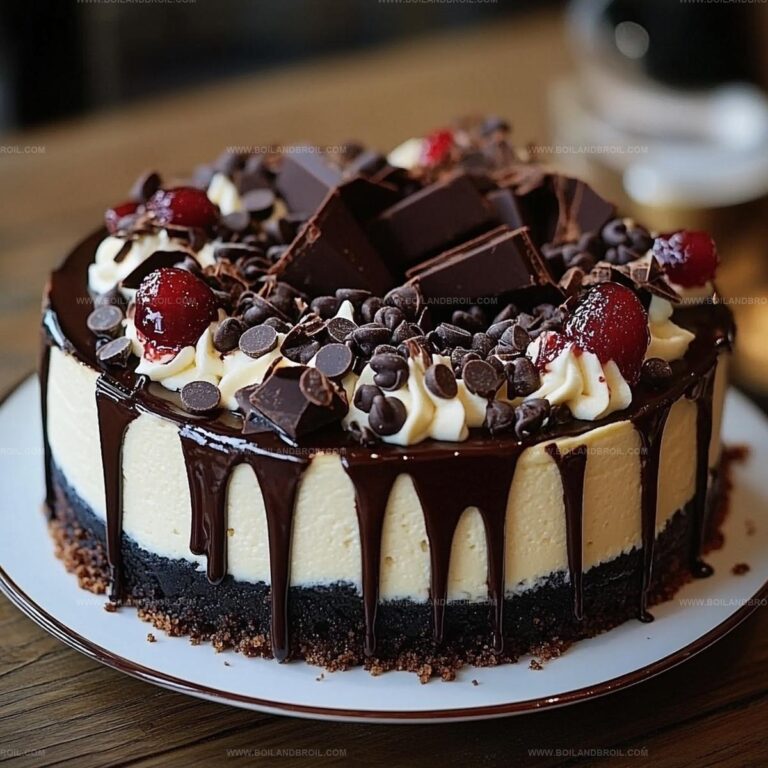Decadent Black-Bottom Cheesecake Recipe