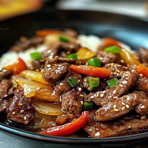 Easy Chinese Pepper Steak Recipe