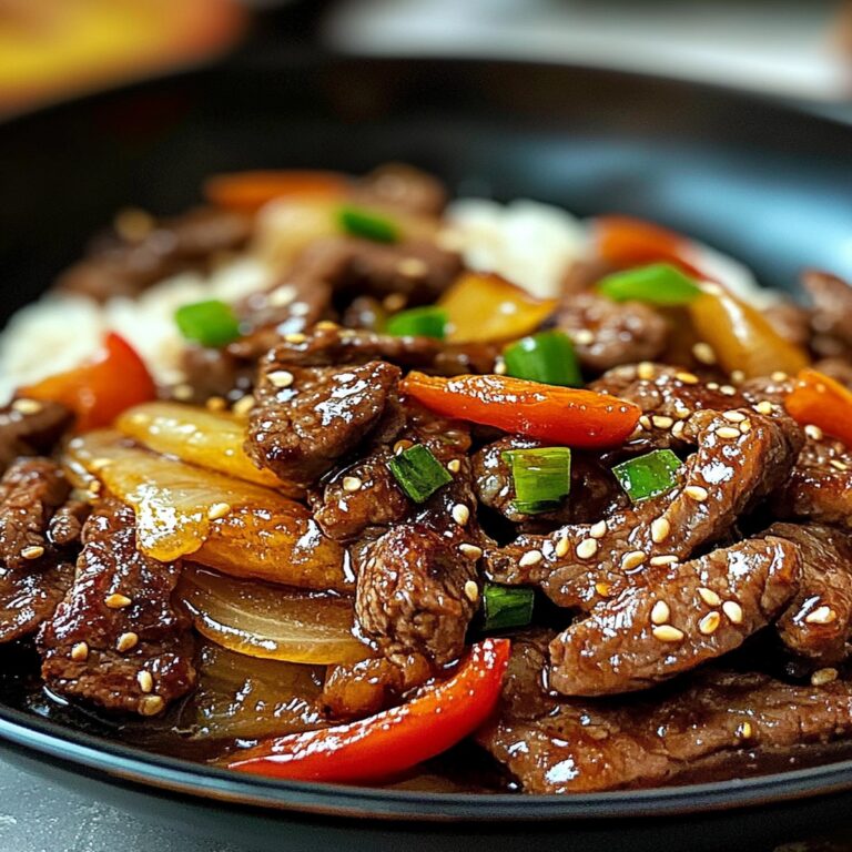 Easy Chinese Pepper Steak Recipe