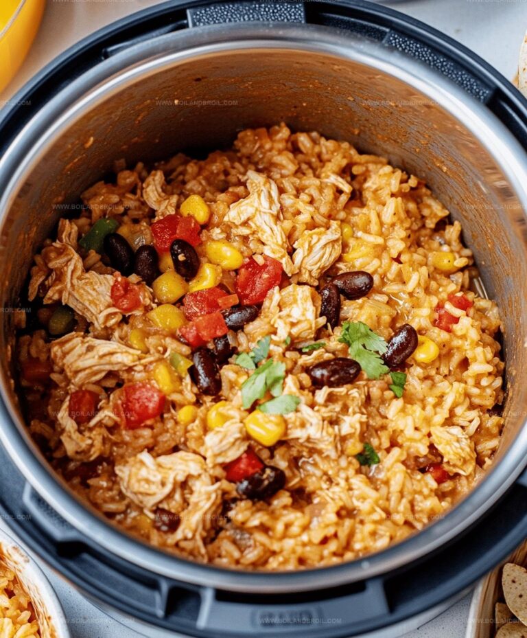 Instant Pot Weeknight Chicken And Rice Burrito Bowls Recipe