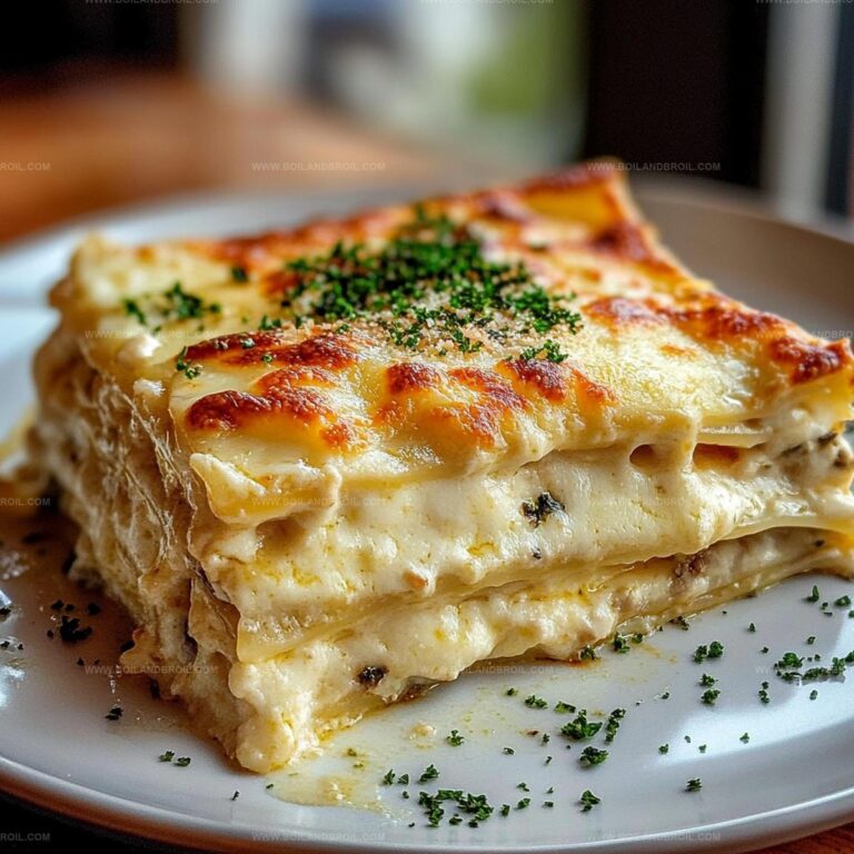 Creamy White Lasagna Delight Recipe