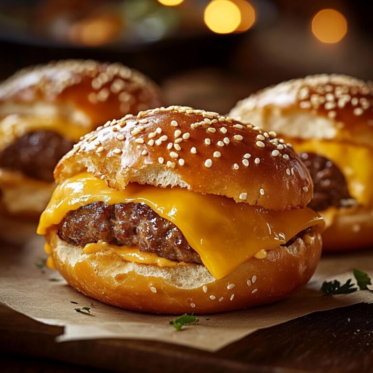 Cheeseburger Pretzel Bombs Recipe