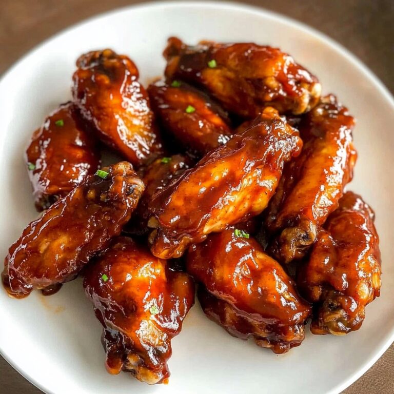 Oven Baked BBQ Chicken Wings Recipe