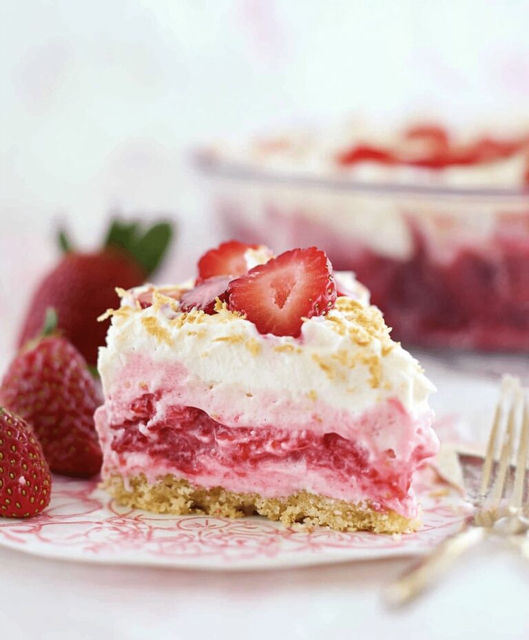 No-bake Strawberry Delight Recipe