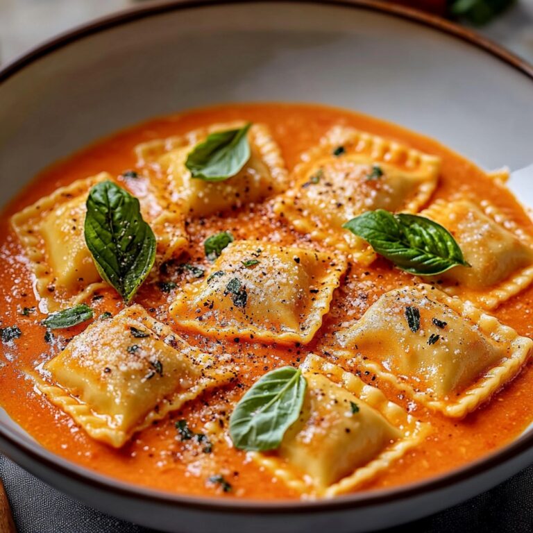 Creamy Tomato Ravioli Sauce Recipe