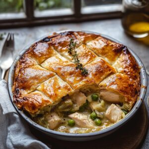 Hearty Chicken and Leek Pie Recipe