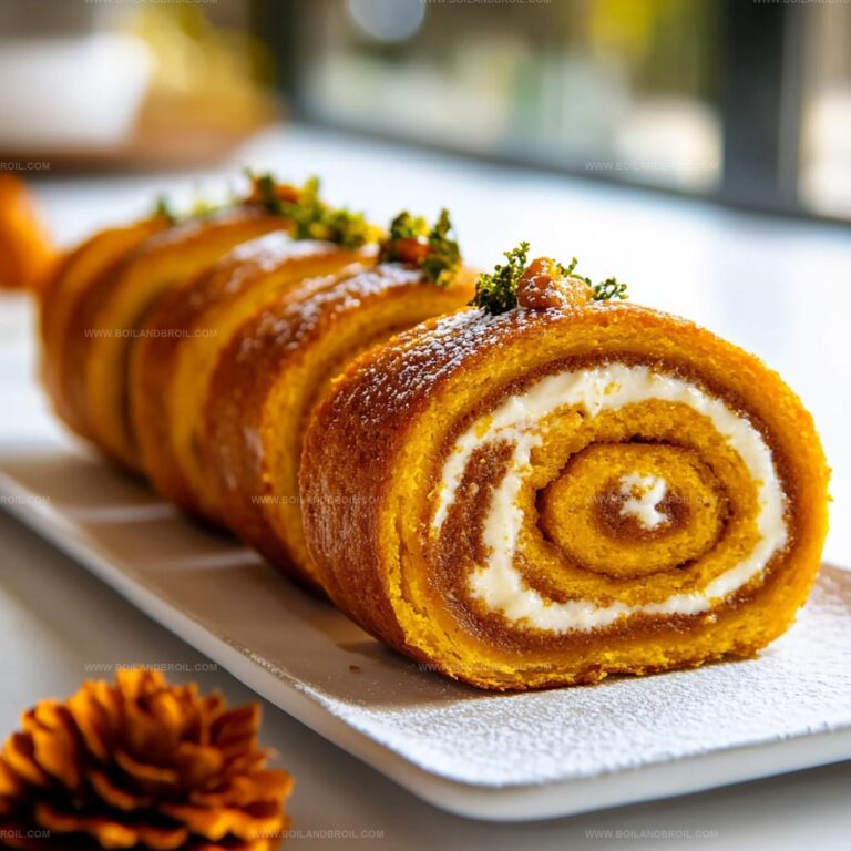 Easy Pumpkin Rolls Recipe