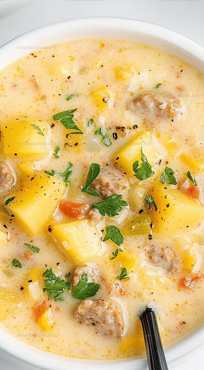 Storing and Reheating Sausage Chowder