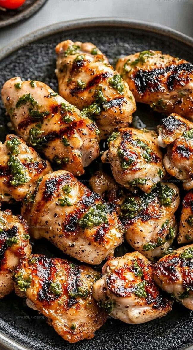 Grilled Chicken Thighs with Chimichurri Benefits