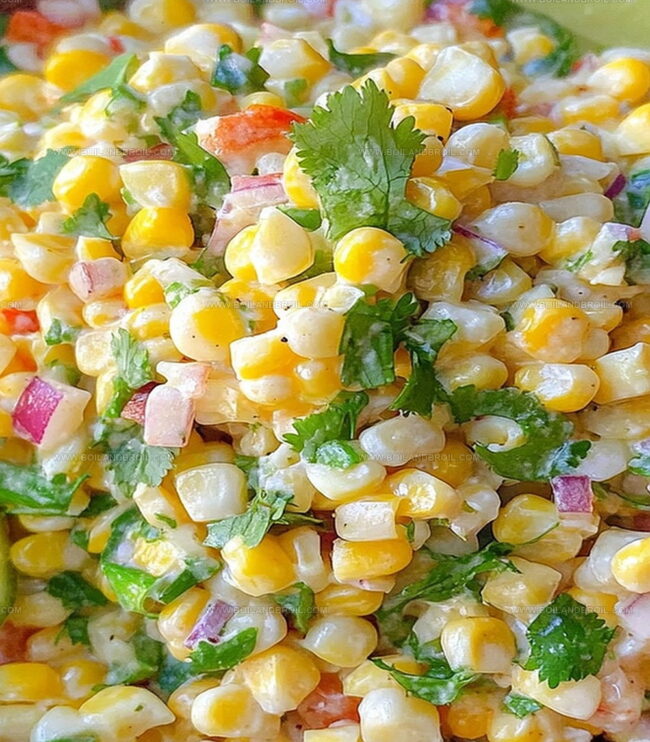 Directions for Zesty Mexican Corn Salad