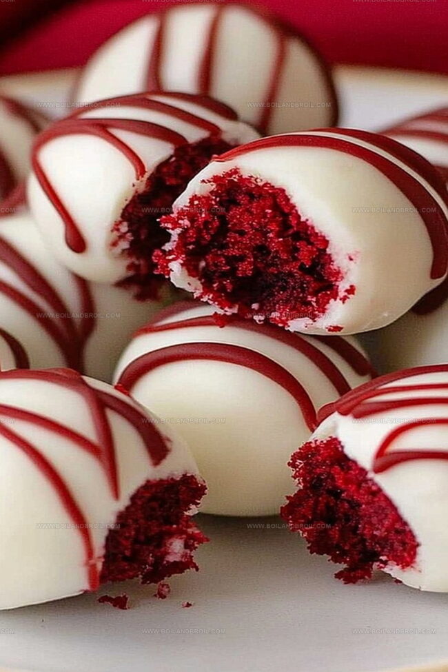 Red Velvet Cheesecake Balls: Dessert That Delivers Joy