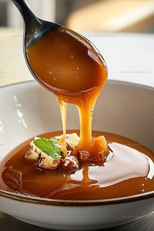 Ingredients in Salted Caramel Sauce