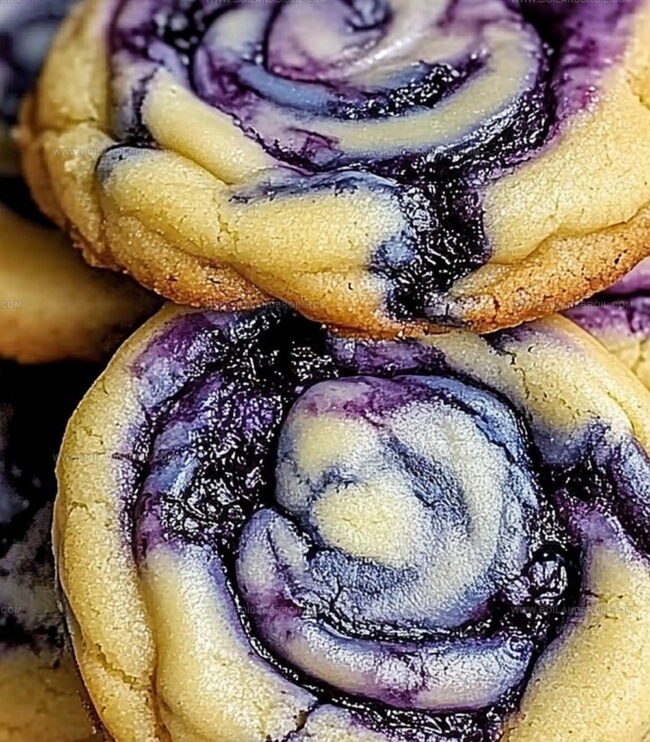 How to Bake Blueberry Cheesecake Swirl Cookies