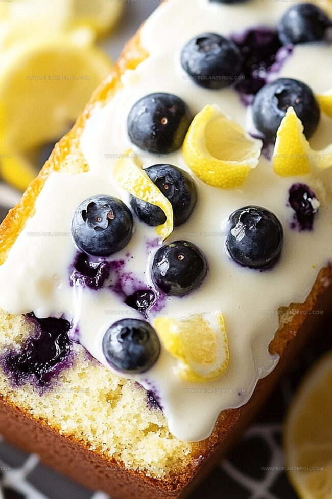 What to Serve with Lemon Blueberry Yogurt Bread