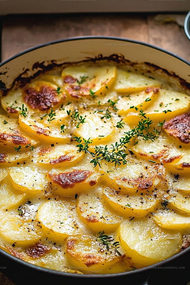 Ingredients for Creamy Scalloped Potatoes