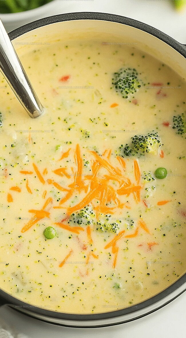 Reheat and Store Broccoli Cheddar Soup