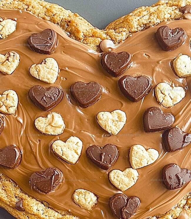 Heart Cookie Cake: How to Create Yours Easily