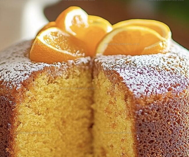 Baking Luscious Orange Velvet Cake