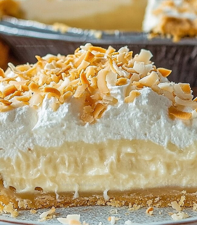 Instructions for Coconut Cream Pie