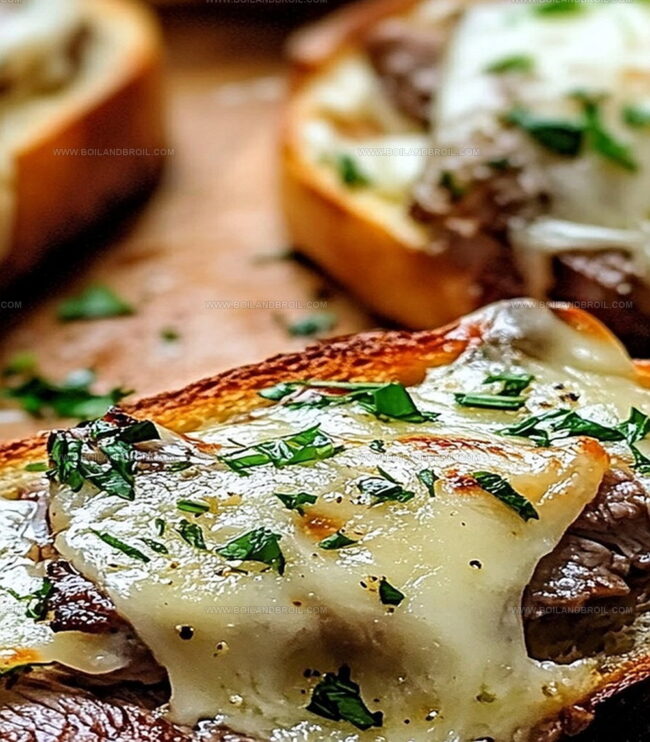 Baking Instructions for Steak Garlic Cheese Bread