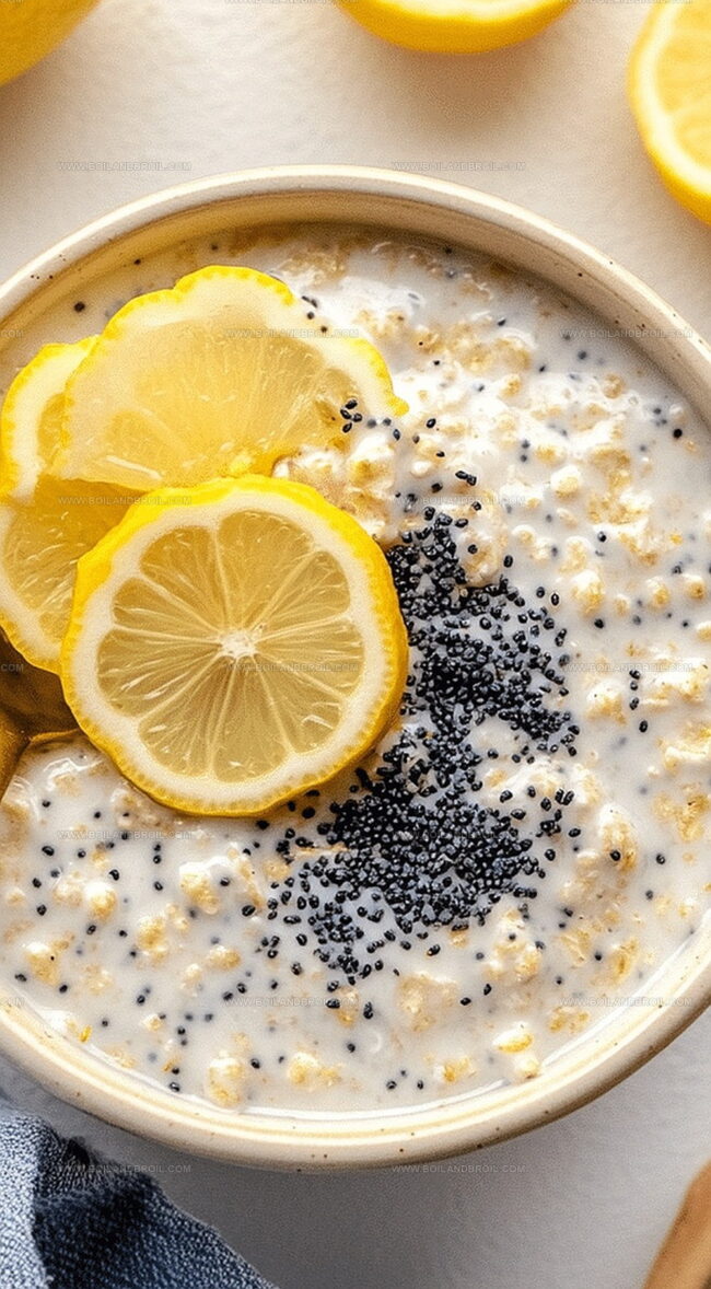 Keep Lemon Poppy Oats Fresh
