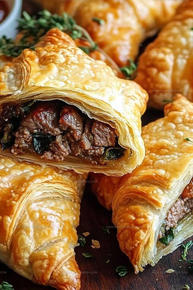 Building Savory Beef Wellington Turnovers