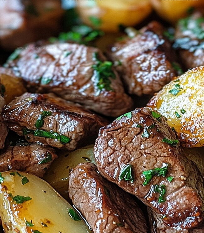 How to Prepare Steak Bites and Potatoes