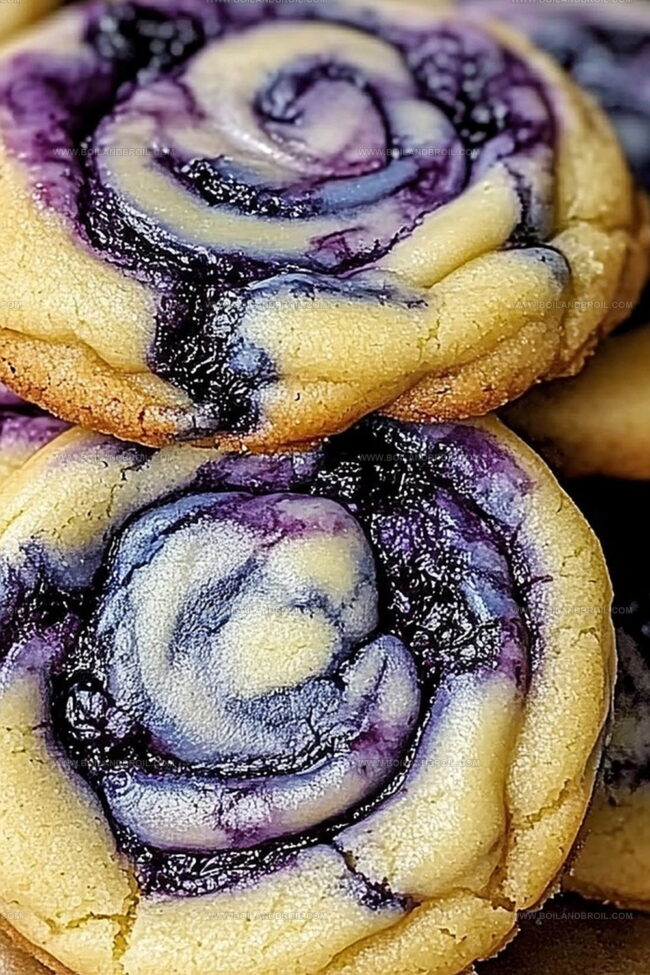Why Blueberry Cheesecake Swirl Cookies Are So Good