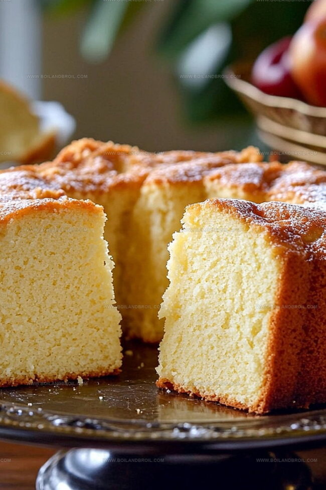 Ingredients for Classic Buttery Pound Cake