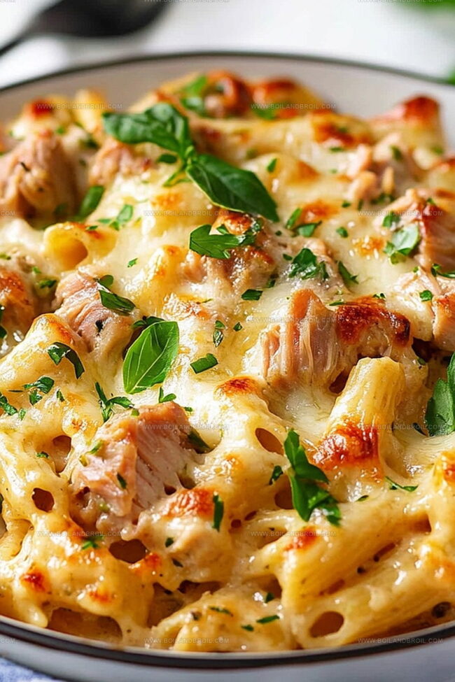 Ingredients for Tuna Pasta Bake