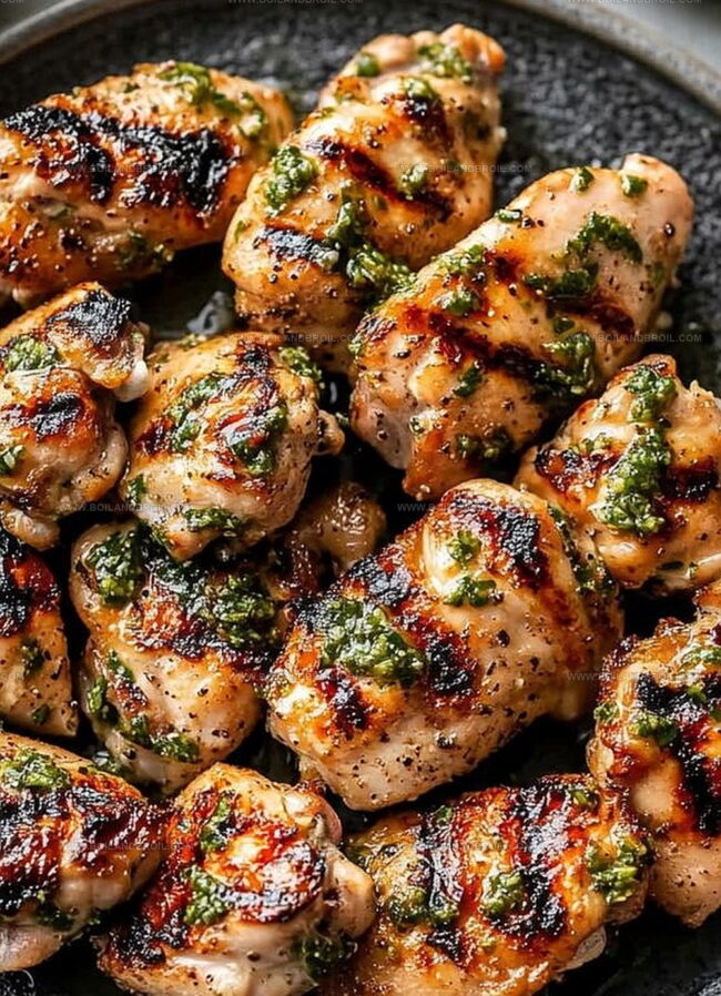Grilled Chimichurri Chicken Cooking Steps